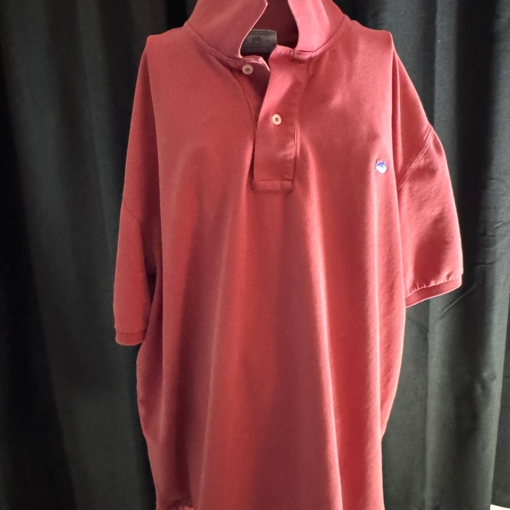Men's Brick Red Polo Shirt